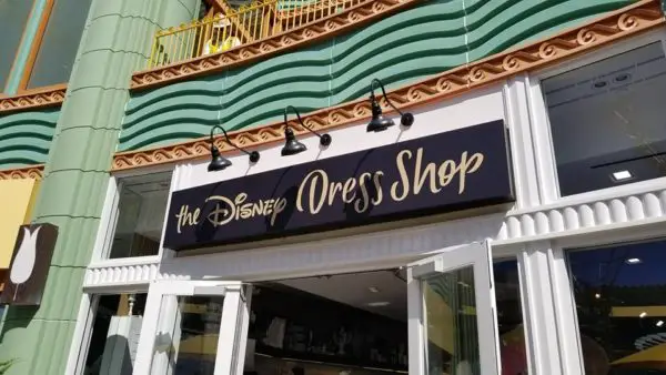The Disney Dress Shop at Downtown Disney is Moving