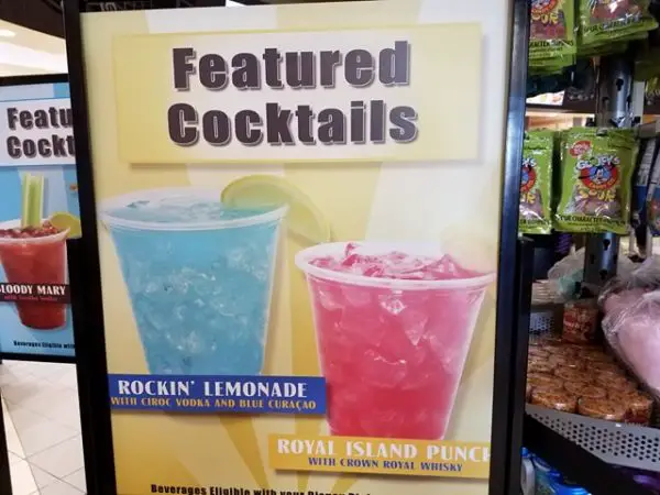 Intermission Food Court featured cocktails