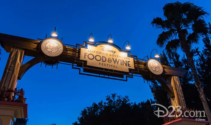 D23’s Sip & Stroll Heads to Disney California Adventure Park for the First Time Ever to Celebrate the 2018 Food & Wine Festival