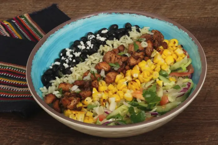Check out the New Cocina Bowl at Pacific Wharf's Cocina Cucamonga Mexican Grill