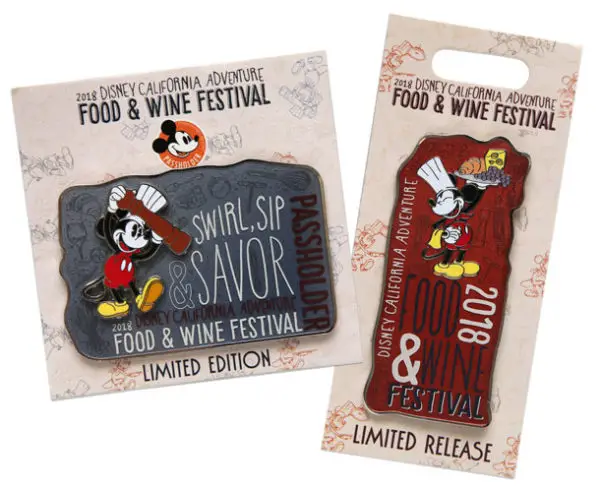 New Disney California Adventure Food & Wine Festival Merchandise