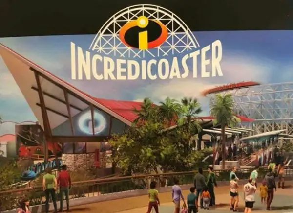 First Look at Disneyland's Incredicoaster Logo