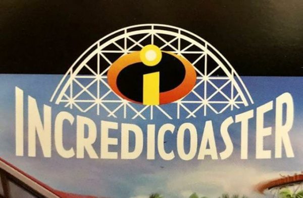 First Look at Disneyland's Incredicoaster Logo