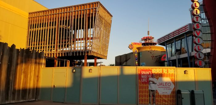 Construction Continues to Progress at Spanish Restaurant Jaleo in Disney Springs