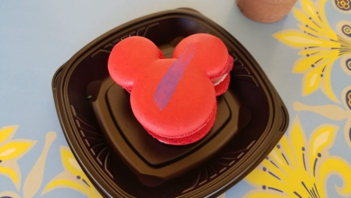 It's a Jolly Holiday with These Raspberry Rose Macarons Available at Disneyland
