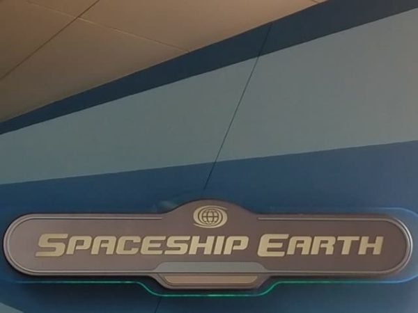 New Spaceship Earth sign