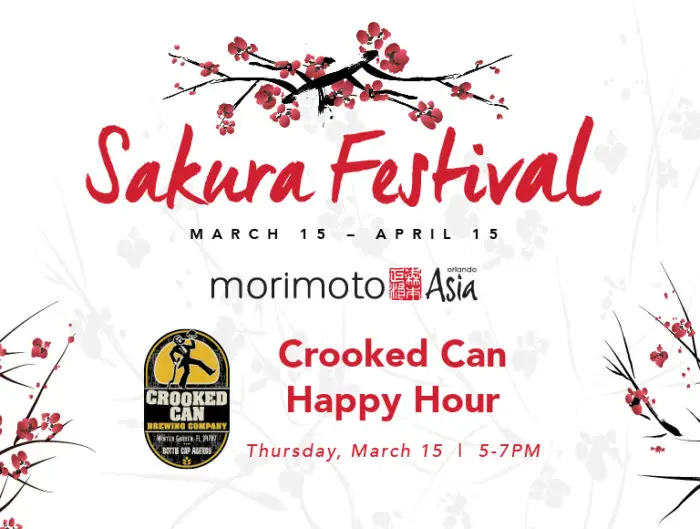 First Ever Sakura Festival at Morimoto Asia in Disney Springs