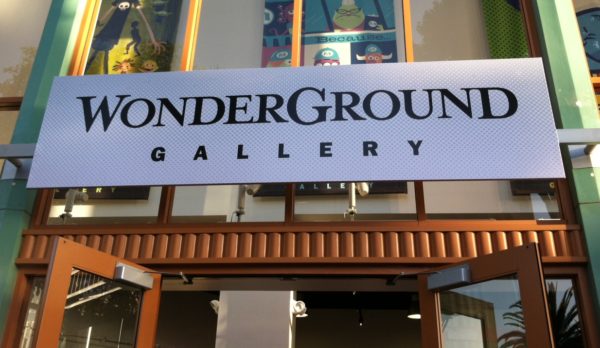 Wonderground art gallery Downtown Disney