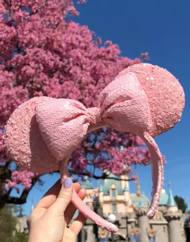 Bloom into Spring with Millennial Pink Minnie Ears and Spirit Jerseys