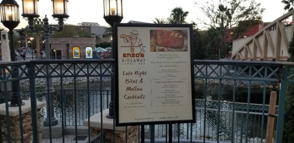 Enzo's Hideaway in Disney Springs is a true hidden gem