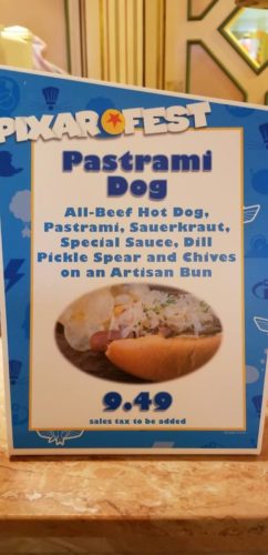 New Pastrami Dog on the Menu in Disneyland