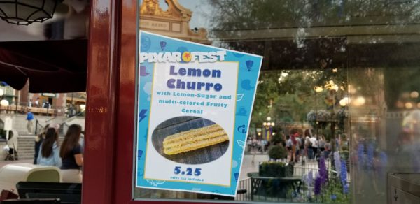 Lemon Churro Joins the Pixar Fest Celebration