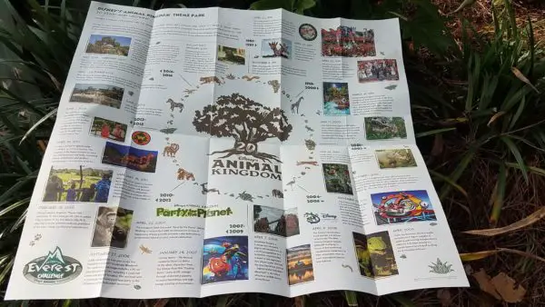 Animal Kingdom Earth Day Updated Park Guide Maps Out Today