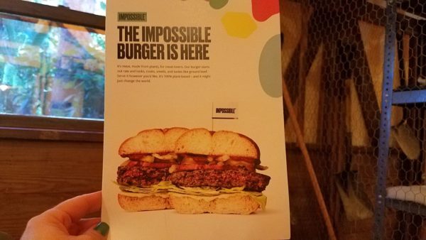 The New Plant Based Impossible Burger At Animal Kingdom