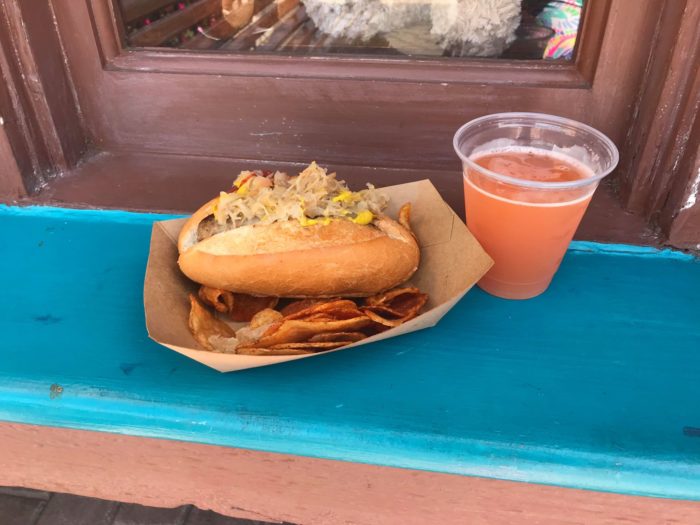 Must Try Drink at Epcot The Grapefruit Beer From Germany Chip and
