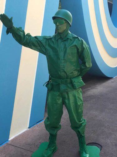 Toy Story Green Army Men Are No Longer Covering Their Faces