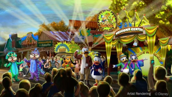 Donald's Dino-Bash to Become a Permanent Attraction in DinoLand USA