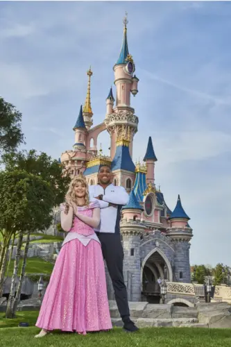 Anthony Joshua Celebrates Big Win at Disneyland Paris