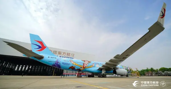 China Eastern Airline's Toy Story Themed Plane Takes Maiden Flight