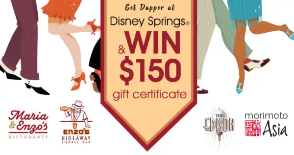 Disney Springs Dapper Day Gift Certificate