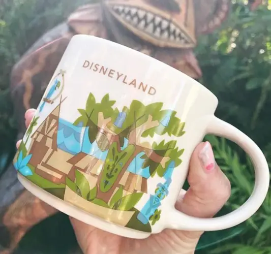 Starbucks Disneyland "You Are Here" mugs