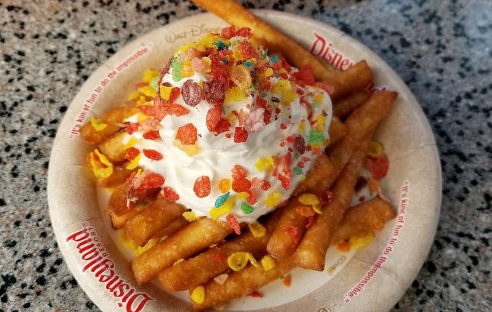 Fruity Pebbles Funnel Cake Fries Are A Must-Try During Pixar Fest