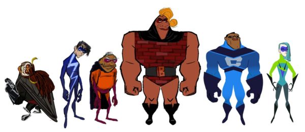 The Wannabe Supers Concept Art From The Incredibles 2 Released