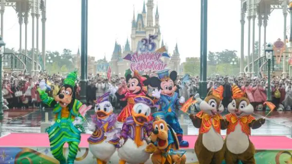 The 35th Anniversary Celebration of Tokyo Disney Resort’s is Here