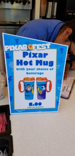 Take Home a Souvenir Pixar Hot Mug at Disneyland