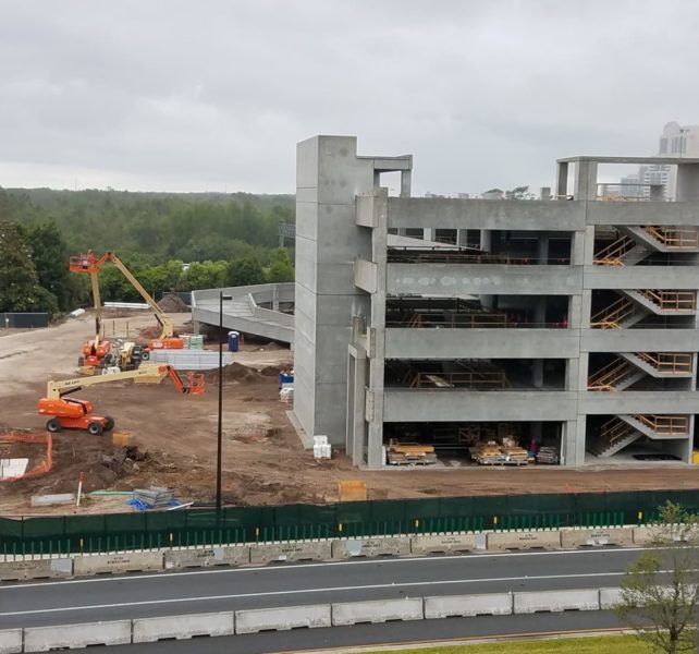 PHOTOS Third Disney Springs Parking Garage Construction Update Chip