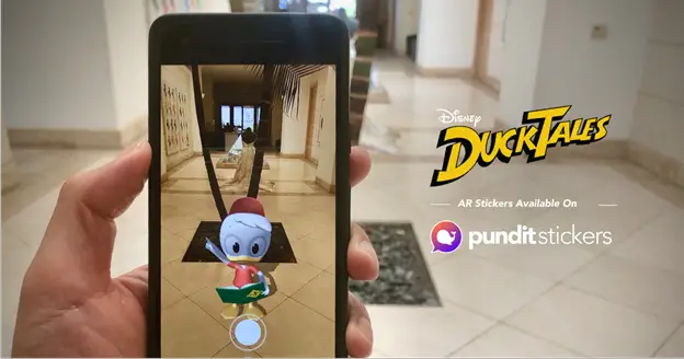 DuckTales AR And Animated Stickers Now On Pundit Stickers App
