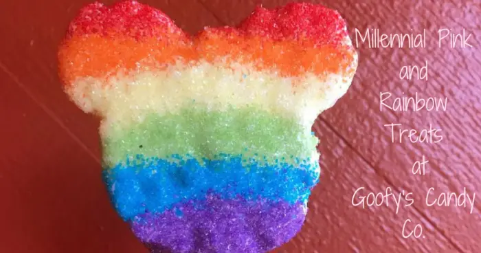 Millennial Pink and Rainbow Treats at Goofy's Candy Co.