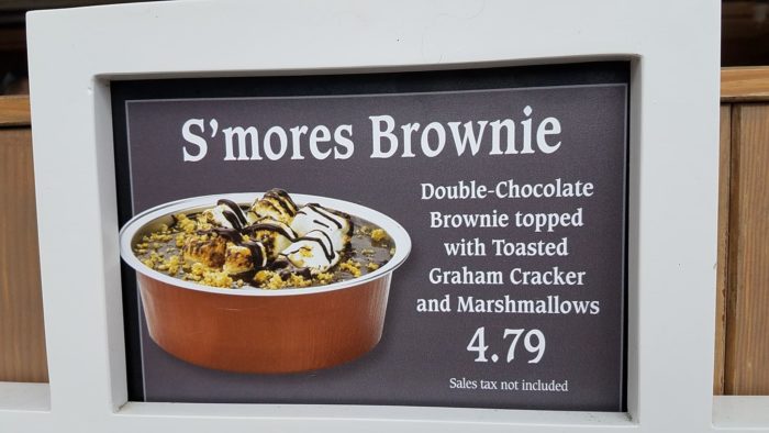 Check Out The S'mores Brownies At Dockside Diner In Hollywood Studios