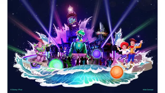 New Concept Art for Disney H2O Glow Nights