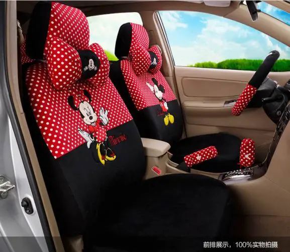Disney Car Seat Covers And Accessories Featuring Mickey Minnie Chip Company - Disney Seat Covers For Cars
